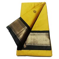 Ladies Silk Butta Border Pattu Sarees