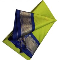 Ladies Silk Butta Border Pattu Sarees