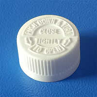 25 MM CHILD RESITANCE CAP WITH MEASURING CUP