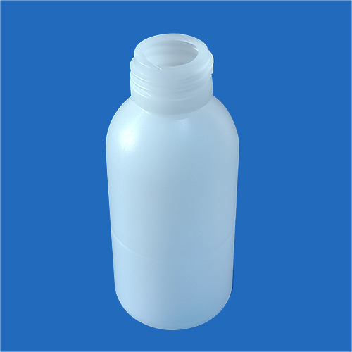 100 ML HDPE Bottle - White Color, Durable Lightweight Design | Airtight Flip Top Cap, Ideal for Liquids and Reusable