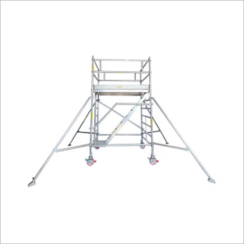 Aluminum Mobile Scaffold Tower With Cantilever At Best Price In ...