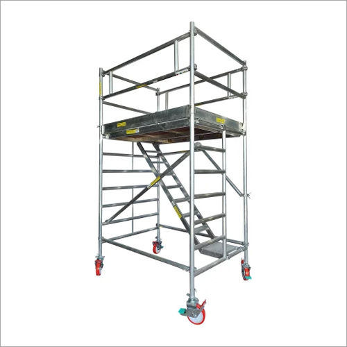 Steel Aluminum Mobile Scaffold Tower With Normal Version At Best Price ...