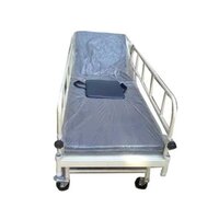 Backrest Cot With Commode - Color: White