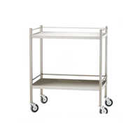 White Ms Instrument Trolley