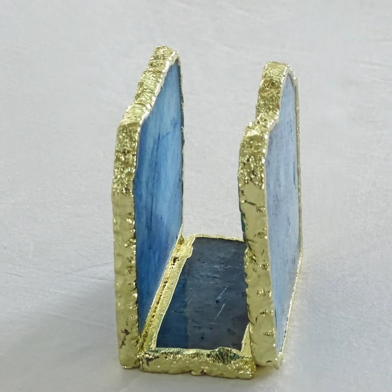 Blue Agate Napkin Holder