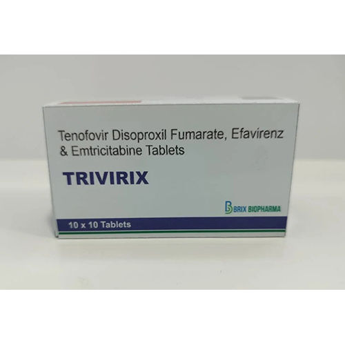 Tenofovir Disoproxil Fumarate Efavirenz and Emtricitabine Tablets