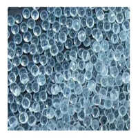 Round Drop On Glass Beads - Glass Material, Transparent Color | Elegant And Versatile Design For Crafting And Jewelry Making