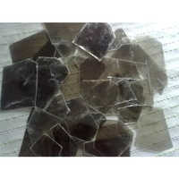 Natural Mica Block - Mica Material, Up To 8 Inch Size, Grey Color, 1 Millimeter Thickness | Ideal For Crafting And Decorative Applications
