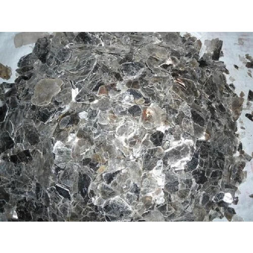 White Mica Scrap Size: Upto 5 Inch