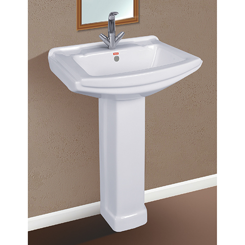 23x17 Inch Sophia Wash Basin And Pedestal