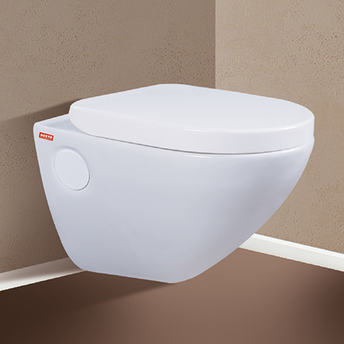 White 330X482X349Mm Sonic Wall Hung Water Closet