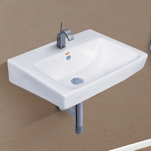 18x14 Inch Wall Mounted Square Wash Basin