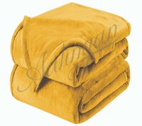 Soft Cosy Large Faux Fur Fleece Mink Blanket Bed Sofa Throw - 100% Soft Faux Fur Polyester, Double (150cmx200cm), King (200cmx240cm) | Super Soft, Cuddly, & Warm, Machine Washable At 30 Degrees