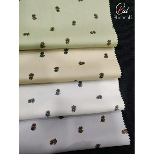 Casual Printed Cotton Fabric