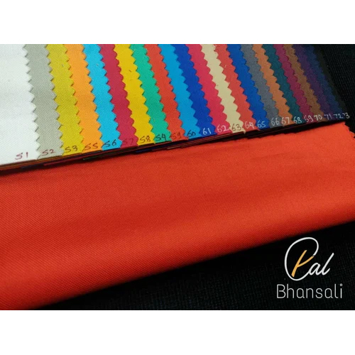 Soft Plain Cotton Shirting Fabric