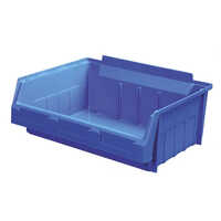 Sb 1 Shelf Bins - Plastic, 20 Kg/hr Capacity, Blue | Durable Industrial Storage Solution