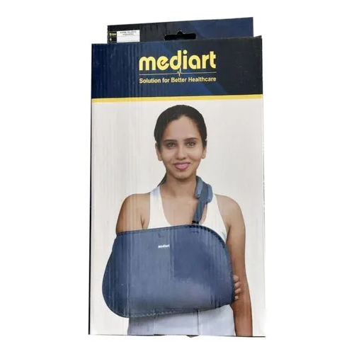 Mediart Arm Sling Pouch - Non-Toxic Fabric, Adjustable Size, Versatile Design | Lightweight, Comfortable, Durable, Breathable, Easy to Use