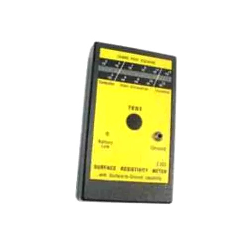 Yellow & Black Digital Surface Resistivity Meter