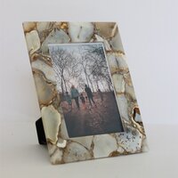 Natural Agate Photo Frames