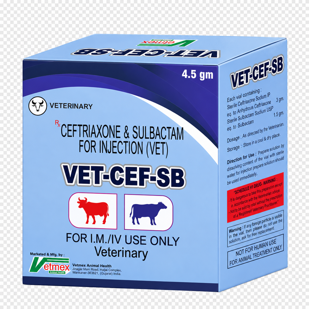 Ceftriaxone Sulbactum - Ingredients: Animal Extract