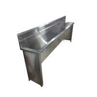 Silver Foot Press Hand Wash Sink