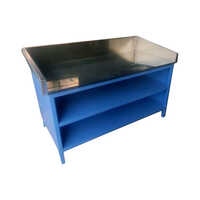 Stainless Steel Kitchen Table - Artwork: Machine Made