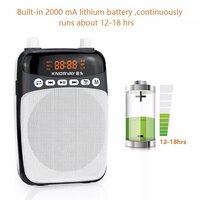 Portable Wireless Amplifier With Microphone