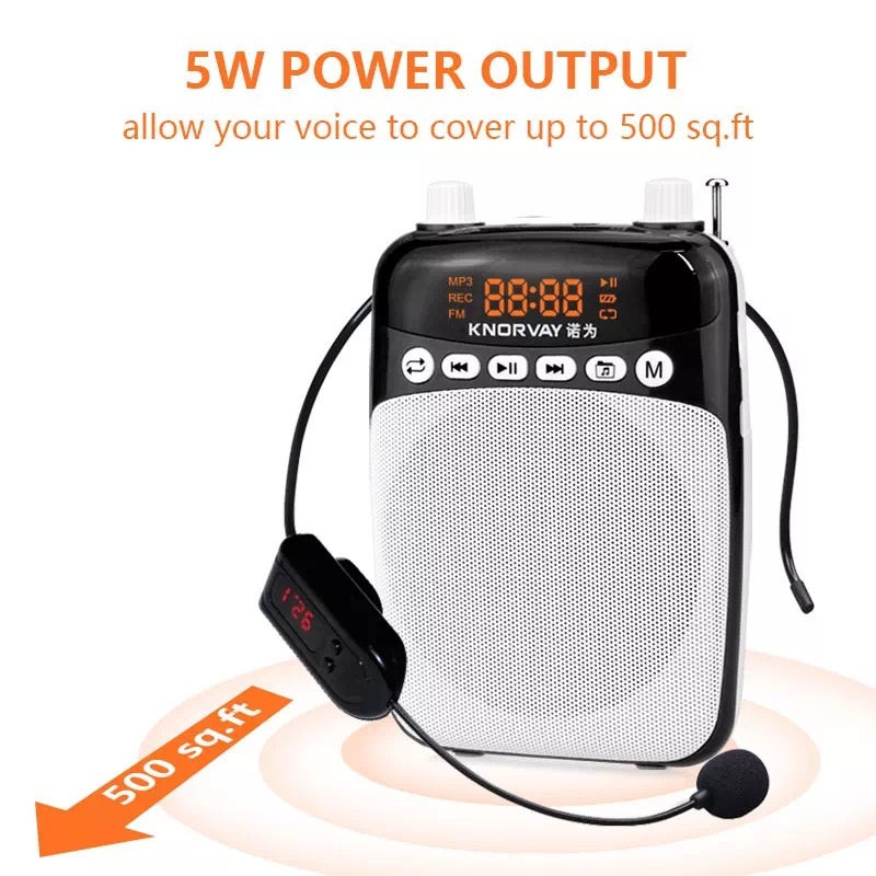 portable wireless Amplifier with microphone