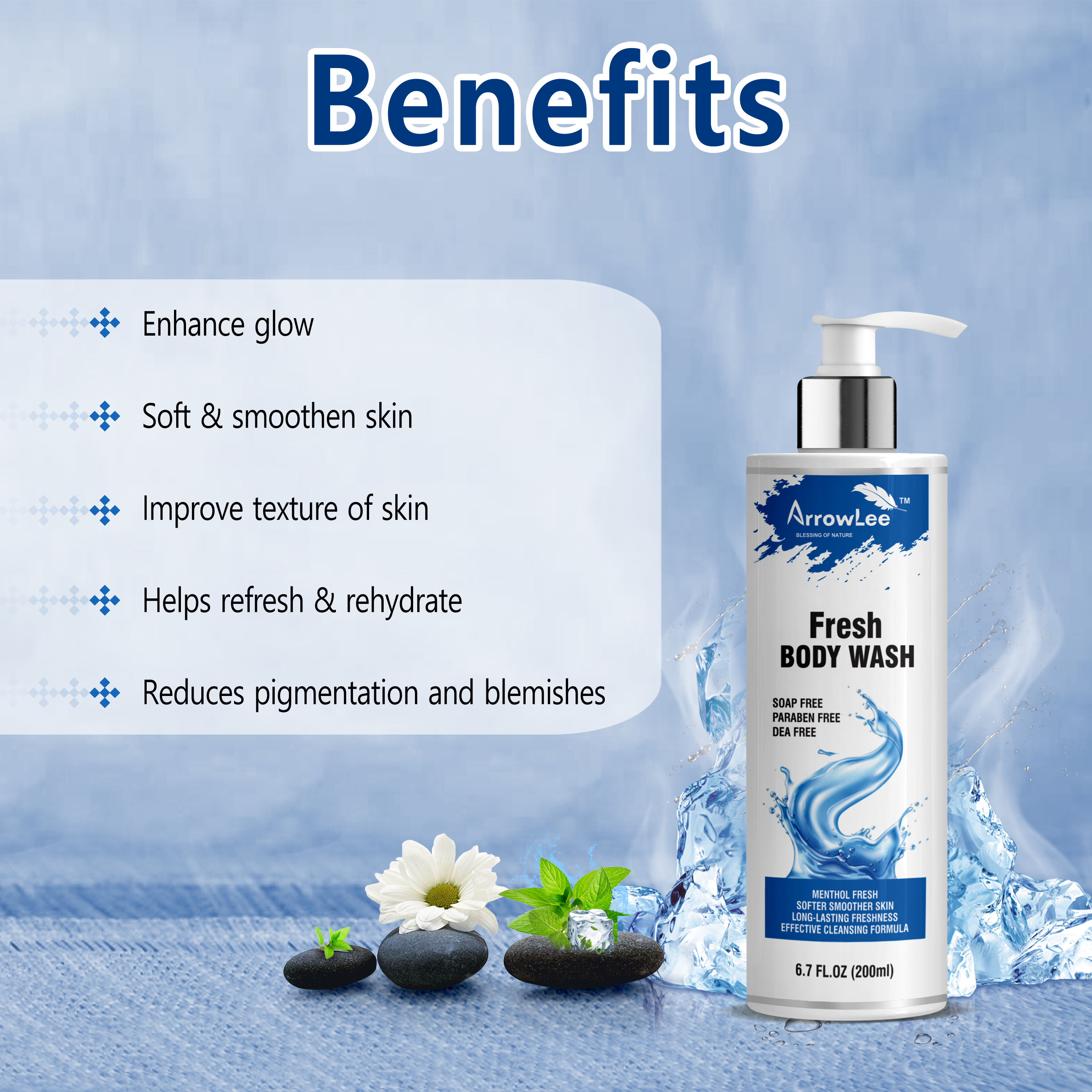 Fresh Skin Moisturising Bath Body Wash