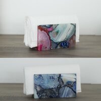 Natural Mix Agate Napkin Holder