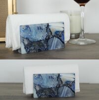Natural Mix Agate Napkin Holder