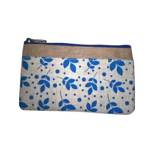 Printed Jute Money Purse