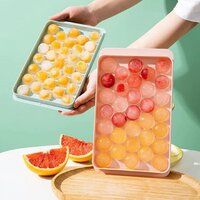 Plastic Round Lollipop Candy Maker Ice Cube Ice Ball Mold