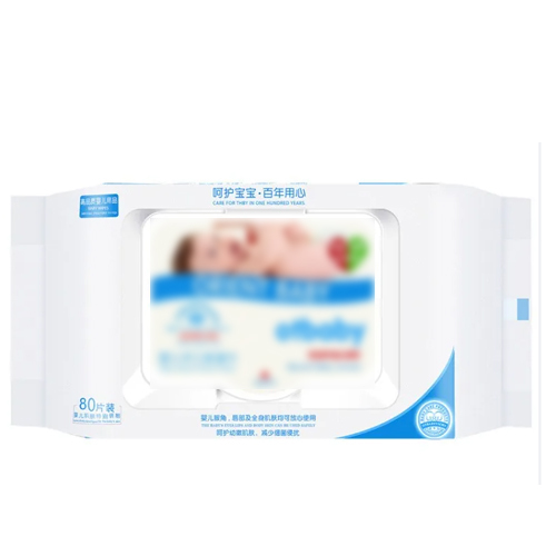 100pcs Baby Wipes Fragrance Free Non Alcohol Wet Tissue