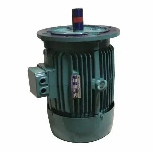 Green/Blue Vertical Electric Motor