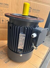 Vertical Electric Motor - Color: Black