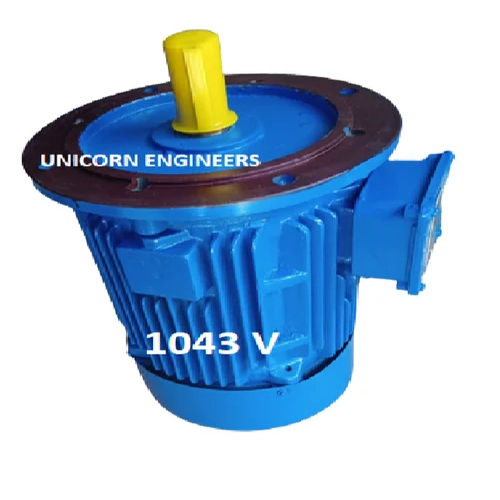 Blue Three Phase Motor India