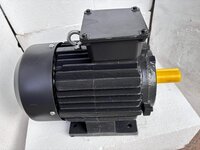 3 Hp 1440 Rpm 4 Pole Three Phase Foot Mounted Motor - Color: Black
