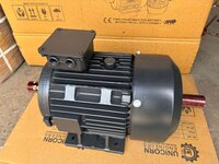 Double Shaft Motor In Ahmedabad - Color: Black