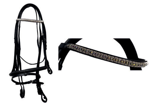 High Quality Bridle made of DD Leather with Soft Padding