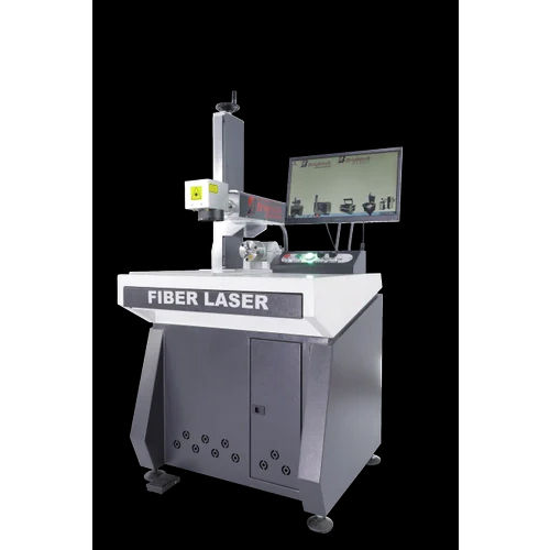 Grey Aluminum Nameplate Laser Marking Machine