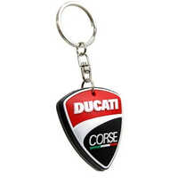 Silicone Rubber Dual Sided Keychain