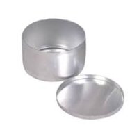 Moisture Tins - Aluminum/stainless Steel, 25mm To 200mm Diameter | Includes Lid, Cylindrical Design For Soil Moisture Determination