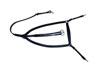 PREMIUM QUALITY 3 WAY LEATHER MARTINGALE FOR HORSE