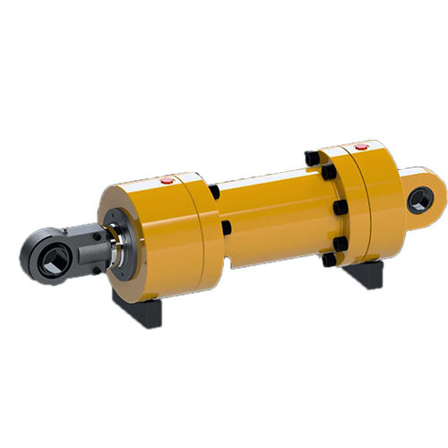 Yellow High Pressure Hydraulic Cylinders