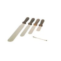 Standard Spatula - Steel Blade With Special Shape, Wooden Handle - 340 Gms Lightweight Design