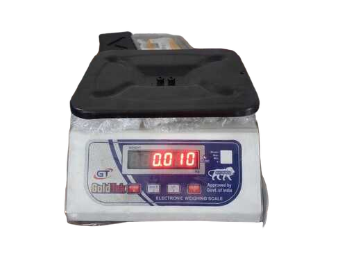 Weighing Balance - 300kg Capacity Stainless Steel Build 12 x 10 x 5 Inches Dimensions LCD Display 0.01kg Accuracy Battery Power Supply Full Tare Range