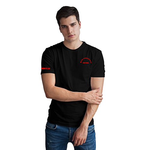 Different Available Mens Round Neck T Shirt