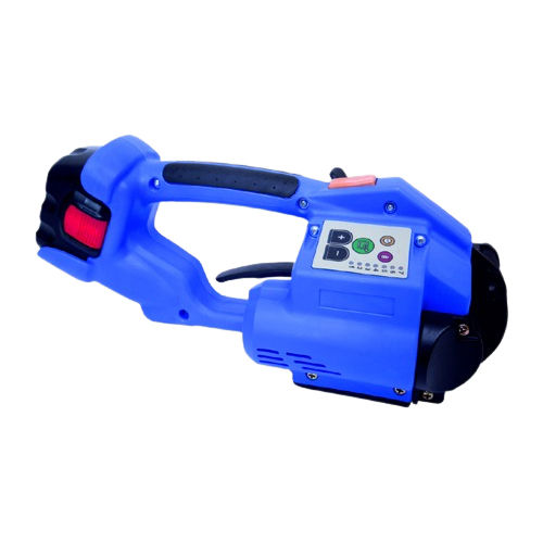 Blue Battery Powered Strapping Tool