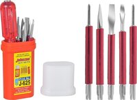 Johnson Screw Driver Kit - Color: Transparent Red